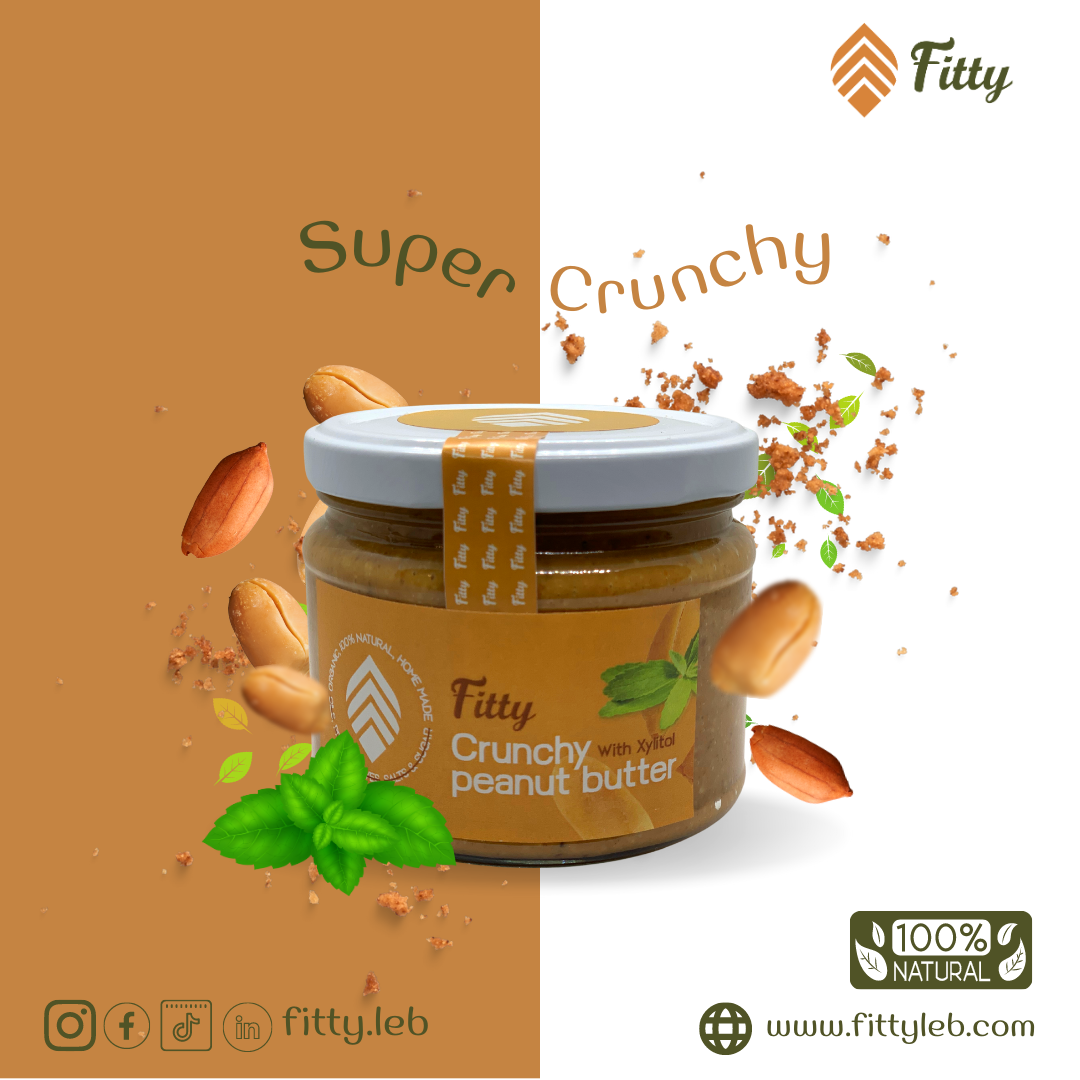 Crunchy Peanut Butter with Xylitol